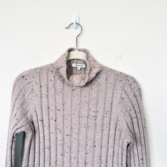 [Madewell] Donegal Evercrest Flecked Turtleneck Sweater Coziest Yarn Sz Small S - Picture 10 of 13